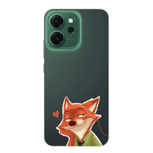 Oppo 14 F Valentines 15 Transparent Silicone TPU Θήκη